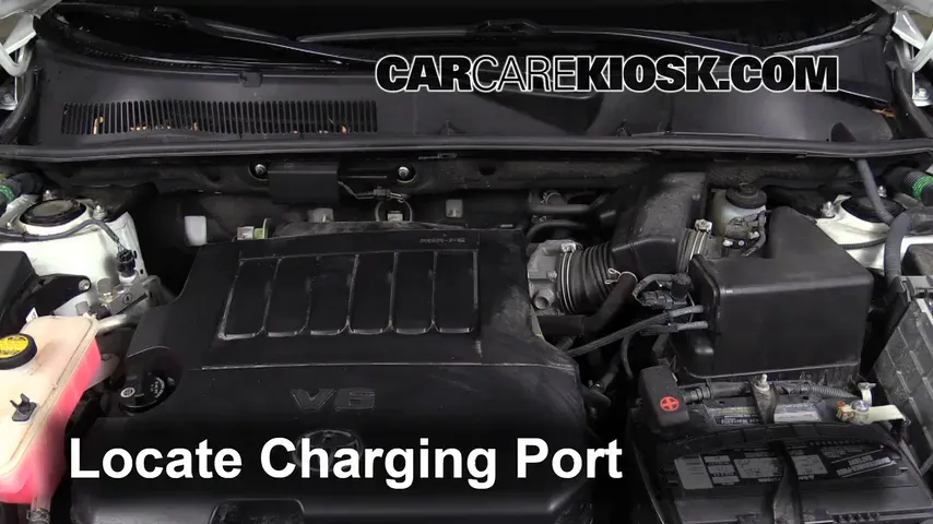 2010 Toyota RAV4 Limited 3.5L V6 Air Conditioner Recharge Freon
